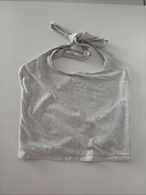 wild fable Light Heather Gray Halter Camisole women L